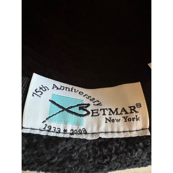 Vintage Setmar New York 15th Anniversary Black Acrylic & Polyester Unisex Hat - Picture 4 of 5